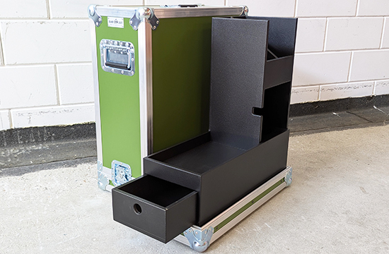 Flightcase voor Bravilor filterkoffiemachine