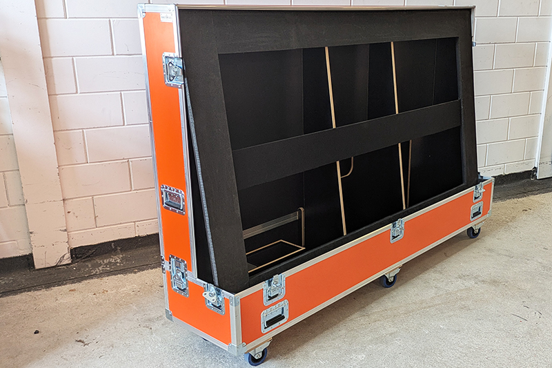 Flightcase voor Samsung 98 inch scherm - Orange Cases, OrangeCases