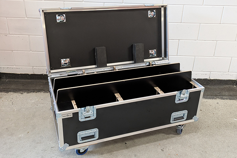 Flightcase voor ShowTex EasyDrape - Orange Cases