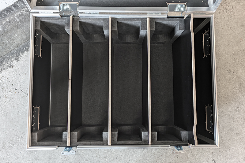 Flightcase FOS Arena Zoom, Orange Cases