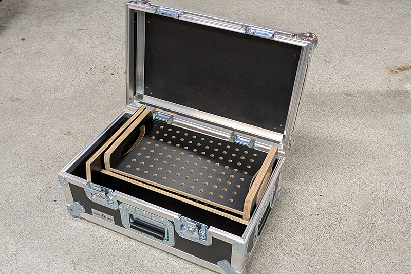 Koffer voor truss pennen, eitjes, veertjes en hamer - Orange Cases, OrangeCases