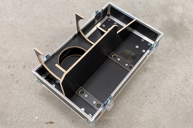 Flightcase Pea Soup Phantom Hazer, Orange Cases