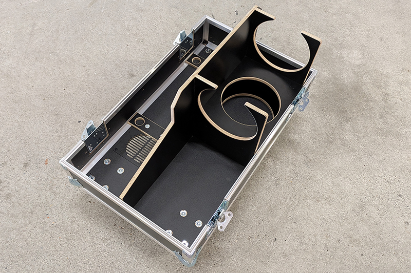 Flightcase Pea Soup Phantom Hazer, Orange Cases