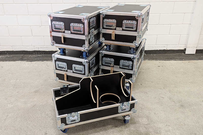 Flightcase Pea Soup Phantom Hazer - Orange Cases