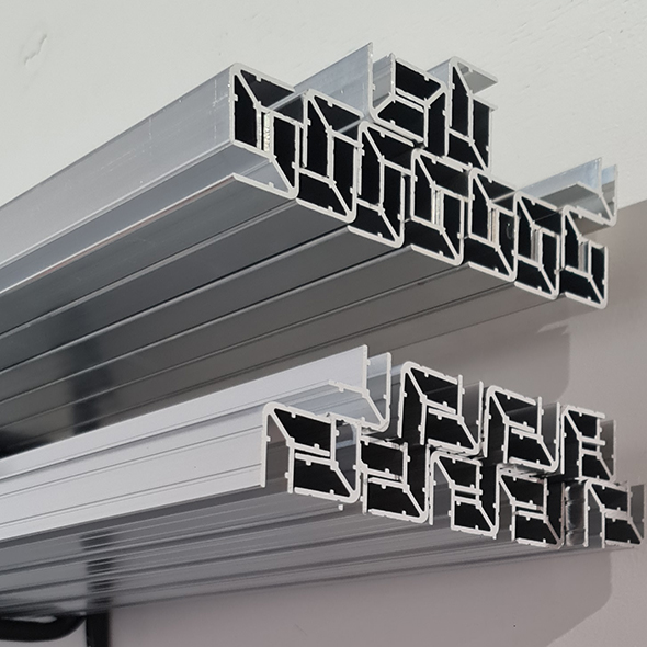 Aluminium strips beslag Penn Elcom - Orange Cases