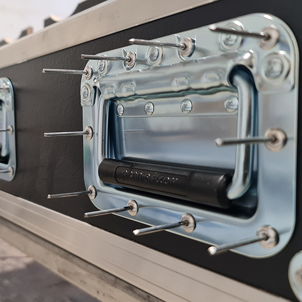 Flightcase planken gefreesd - Orange Cases